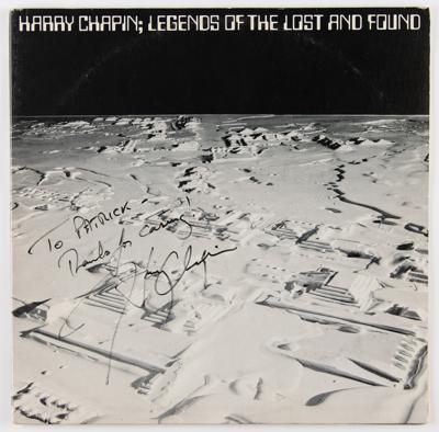 Lot #8223 Harry Chapin Signed Album - Image 1