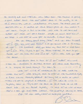 Lot #8257 AC/DC: Bon Scott Autograph Letter Signed - Image 2