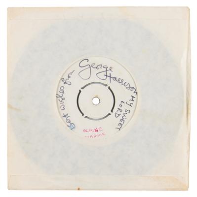 Lot #8065 George Harrison Personally-Owned and Signed Test Pressing of ‘My Sweet Lord' - Image 3