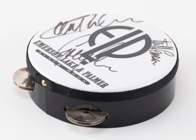 Lot #8310 Emerson, Lake & Palmer Signed Mini Tambourine - Image 2