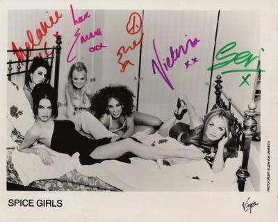 Lot #8453 Spice Girls Signed Photograph