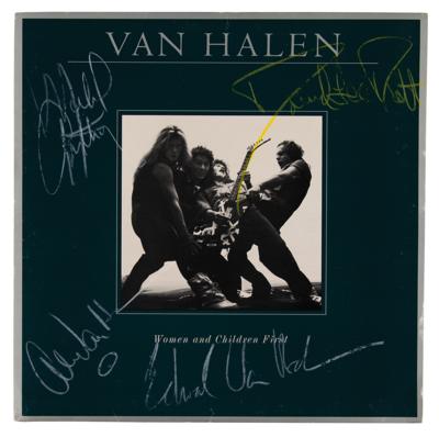 Lot #8273 Van Halen Signed Album - Image 1