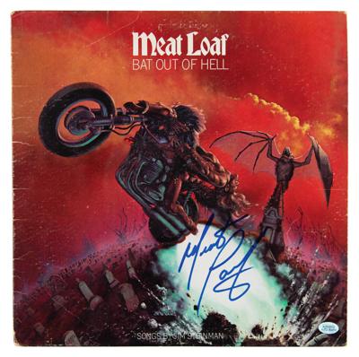 Lot #8335 Meat Loaf Signed Album - Image 1