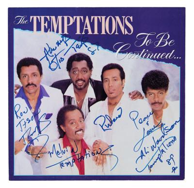 Lot #8251 The Temptations Signed 45 RPM Record - Image 1