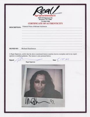 Lot #8399 INXS: Michael Hutchence Signed Photograph - Image 2