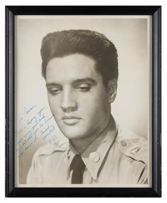 Lot #8203 Elvis Presley Signed Oversized Photograph from G.I. Blues  - Image 2
