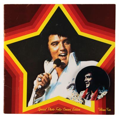 Lot #8208 Elvis Presley 1975 'Square Corner Signature' Scarf (Attested as Stage-Worn) - Image 4