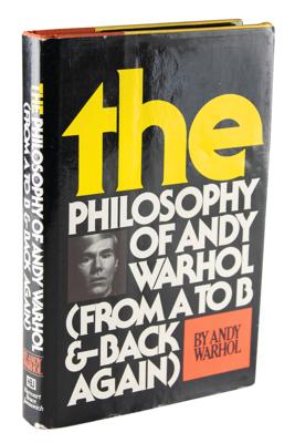 Lot #8042 Andy Warhol Signed Book - Image 3