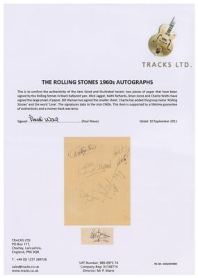 Lot #8125 Rolling Stones Signatures - Image 2
