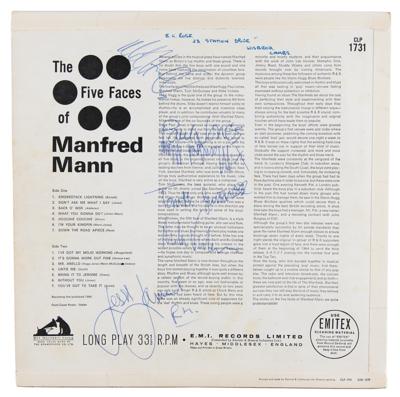 Lot #8228 Manfred Mann Signed Album - Image 1