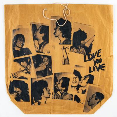 Lot #8128 Rolling Stones 1977 'Love You Live' Promotional Paper Bag - Image 1
