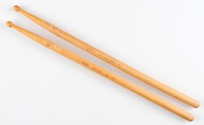 Lot #8369 Phil Collins Drum Sticks (Attested as