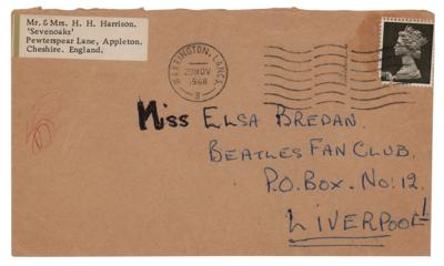 Lot #8096 Louise Harrison Autograph Letter Signed - Image 2