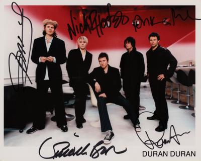 Lot #8391 Duran Duran Signed Photograph - Image 1