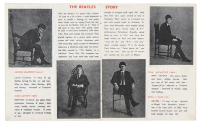 Lot #8046 Beatles Signed 1963 Harrogate Concert Program - Image 3