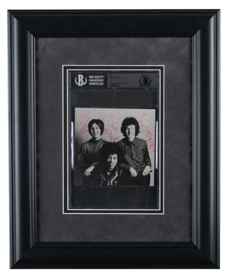 Lot #8107 Jimi Hendrix Experience Signed Photograph - Image 2
