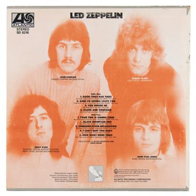 Lot #8158 Led Zeppelin UK Promotional First Pressing Debut Album (Atlantic, 588171, Stereo) - Image 17