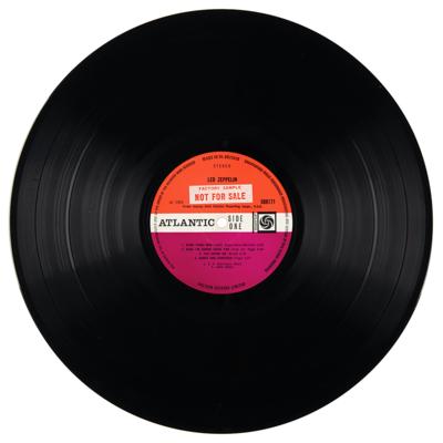 Lot #8158 Led Zeppelin UK Promotional First Pressing Debut Album (Atlantic, 588171, Stereo) - Image 3