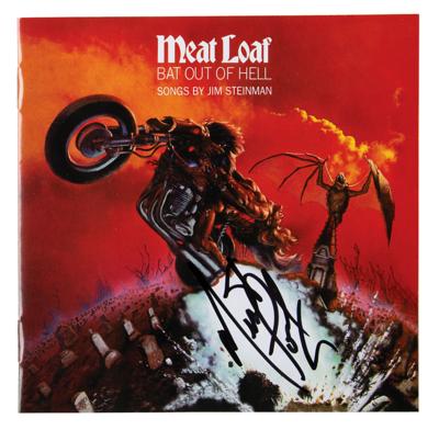 Lot #8336 Meat Loaf Signed CD