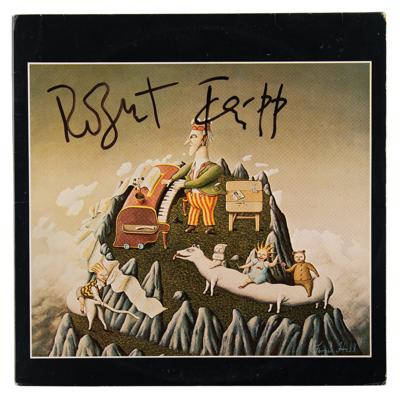 Lot #8330 King Crimson: Robert Fripp Signed Album - Image 1