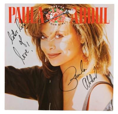 Lot #8378 Paula Abdul Signed Album