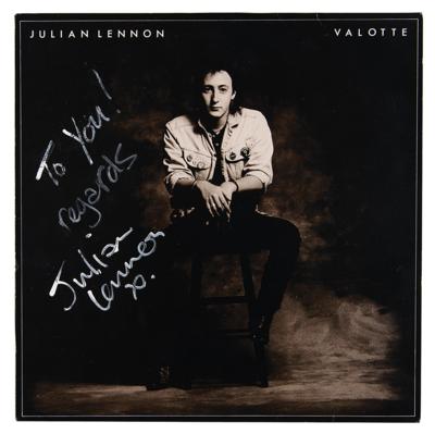 Lot #8401 Julian Lennon Signed Album