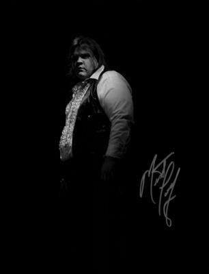 Lot #8337 Meat Loaf Signed Photograph