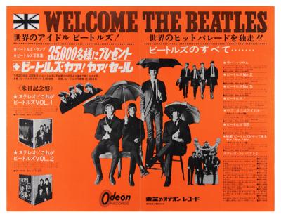 Lot #8087 Beatles 1966 Tokyo Concert Poster and Program - Image 6