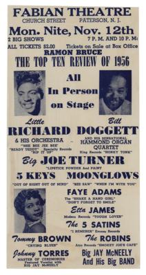 Lot #8218 Little Richard 1956 Fabian Theatre Handbill - Image 1