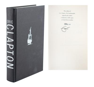 Lot #8304 Eric Clapton Signed Book - Image 2