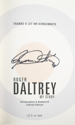 Lot #8141 Roger Daltrey Signed Book - Image 2