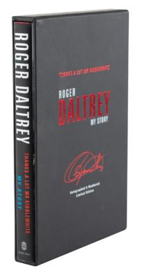 Lot #8141 Roger Daltrey Signed Book - Image 4