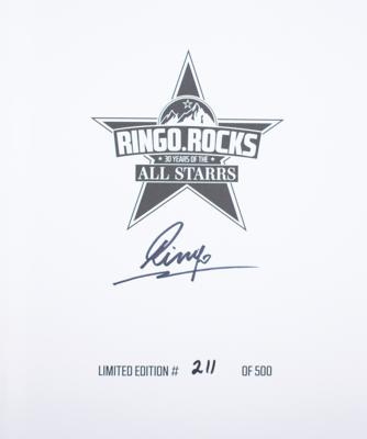 Lot #8106 Ringo Starr Signed Book - Image 2