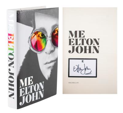Lot #8324 Elton John Signed Book