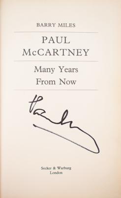 Lot #8102 Paul McCartney Signed Book - Image 2
