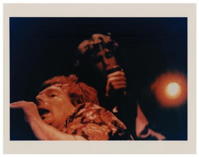 Lot #8152 Jim Morrison and Van Morrison Original Photograph by George Rodriguez - Image 1