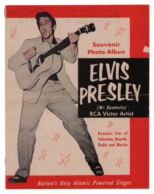 Lot #8209 Elvis Presley Signed Program - Image 2
