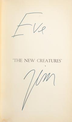 Lot #8146 Jim Morrison Signed Book: 'The New Creatures' to Eve Babitz