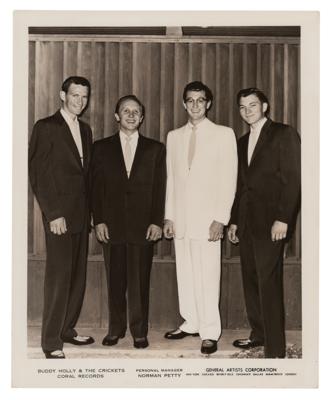 Lot #8217 Buddy Holly and the Crickets Original Publicity Photograph (1958) - Image 1