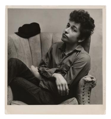Lot #8022 Bob Dylan Original Photograph (1963)