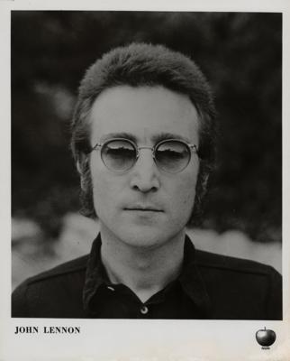 Lot #8099 John Lennon Original Publicity Photograph (1973) - Image 1