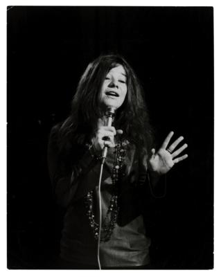 Lot #8236 Janis Joplin Original Photograph (1968) - Image 1