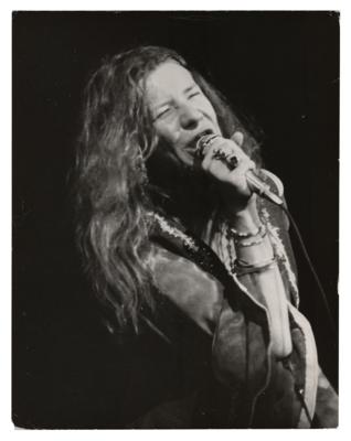 Lot #8237 Janis Joplin Original Photograph (1968) - Image 1