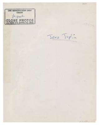 Lot #8237 Janis Joplin Original Photograph (1968) - Image 2