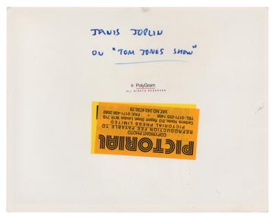 Lot #8239 Janis Joplin Original Photograph (1969) - Image 2