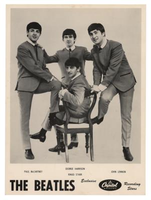 Lot #8092 Beatles Original Capitol Records Publicity Photograph - Image 1