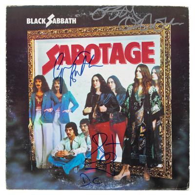 Lot #8285 Black Sabbath Signed Album - Image 1