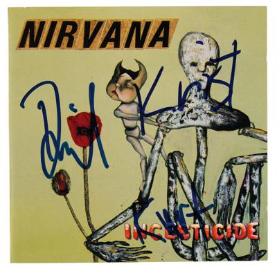 Lot #8440 Nirvana Signed Incesticide CD - Image 4