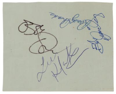 Lot #8270 Black Sabbath: Ozzy Osbourne and Randy Rhoads Signatures - Image 1