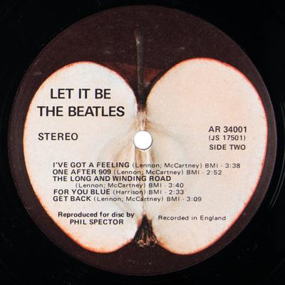 Lot #8066 John Lennon Signed 'Let It Be' Inner Album Sleeve with (2) Original Sketches - Image 8